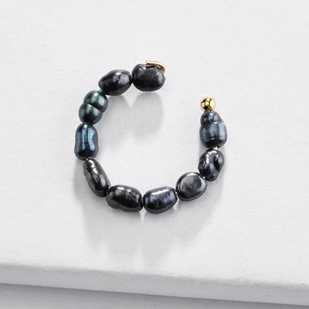 Anthropologie Freshwater Pearl Ear Cuff